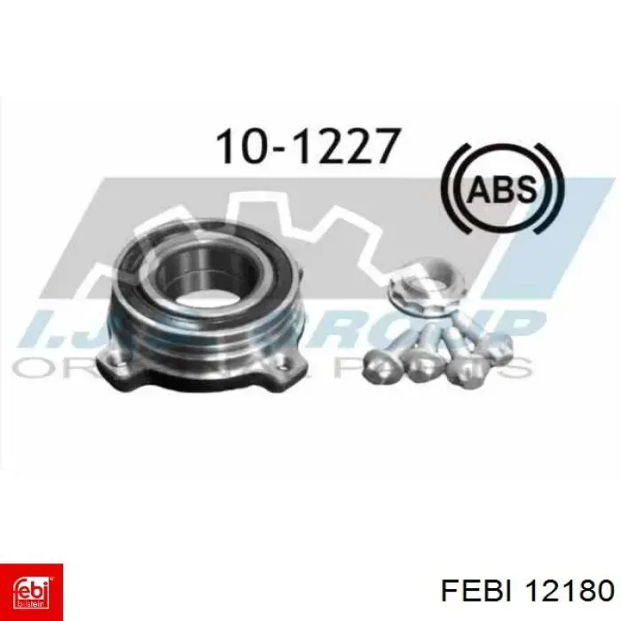 Подшипник задней ступицы 12180 Febi