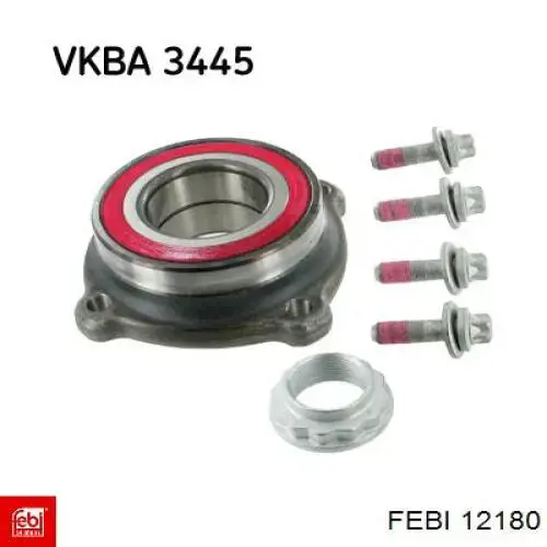 Купить 12180 Febi Подшипник задней ступицы