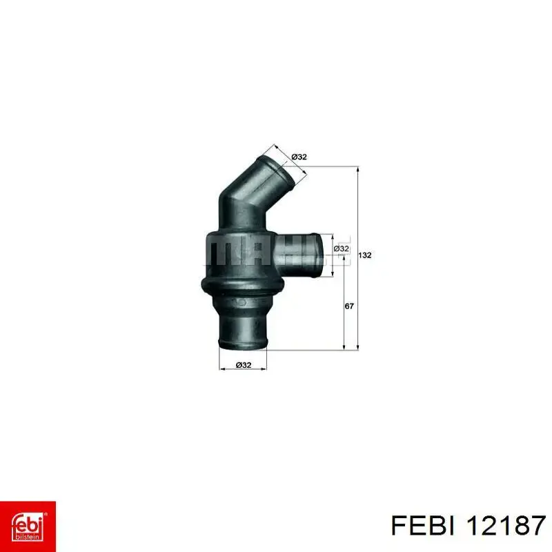 Термостат 12187 Febi