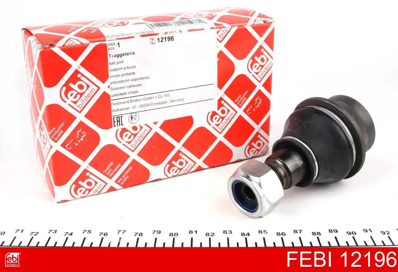 Нижняя шаровая опора Febi 12196