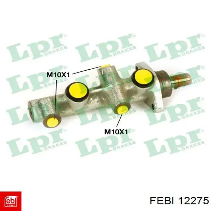 Цилиндр главный тормоза (гидротормозов) Febi 12275 цена, от 51.78 USD