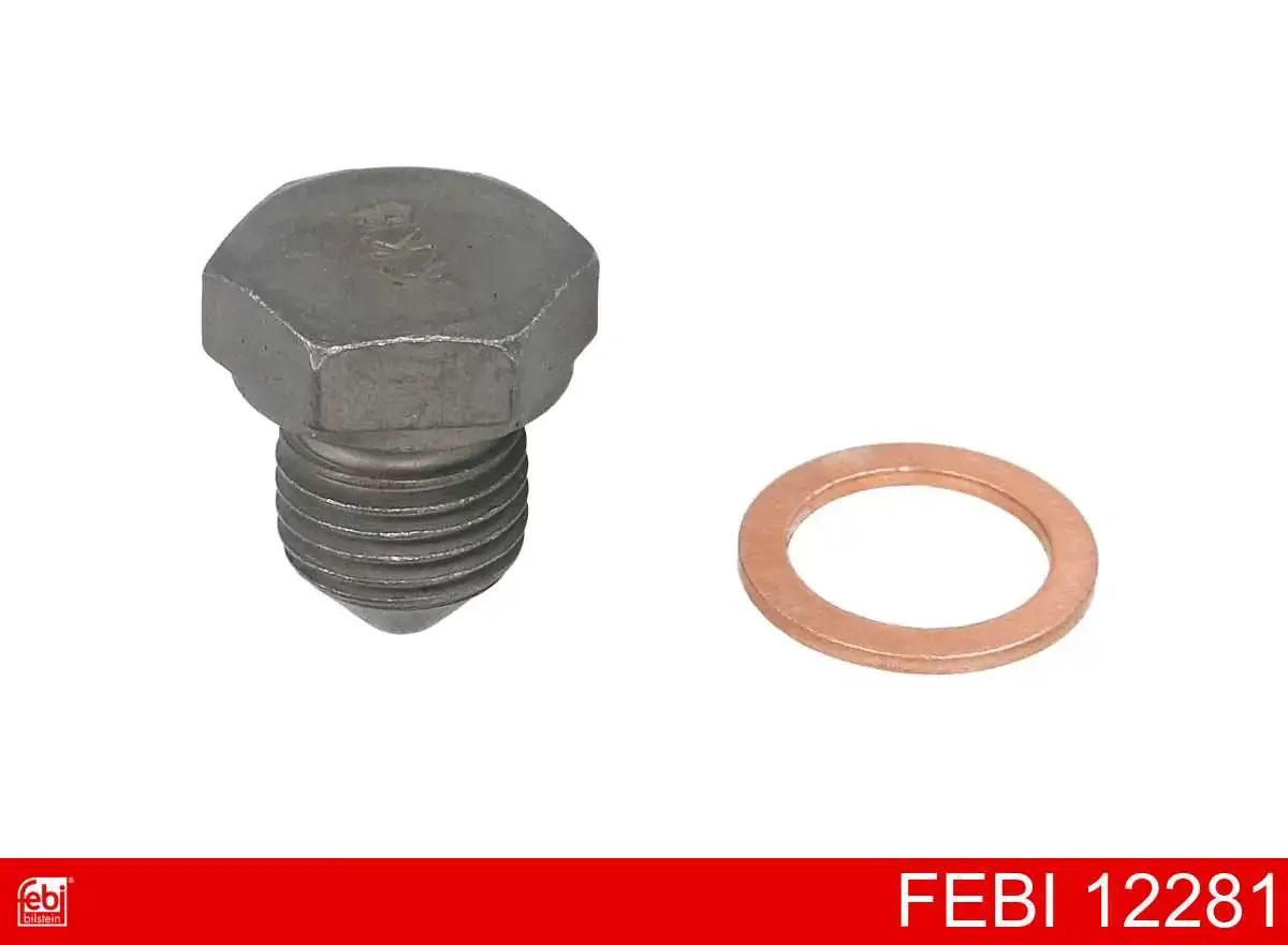 Пробка поддона двигателя Febi 12281 цена, от 1.18 USD