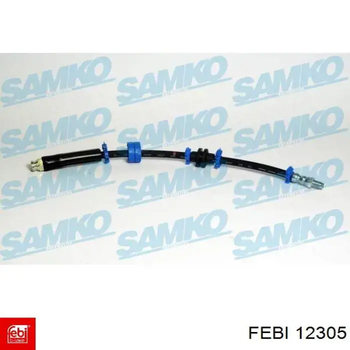 Шланг тормозной передний, левый Febi 12305 цена, от 6.98 USD