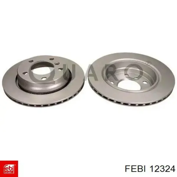 Купить 12324 Febi Диск тормозной задний