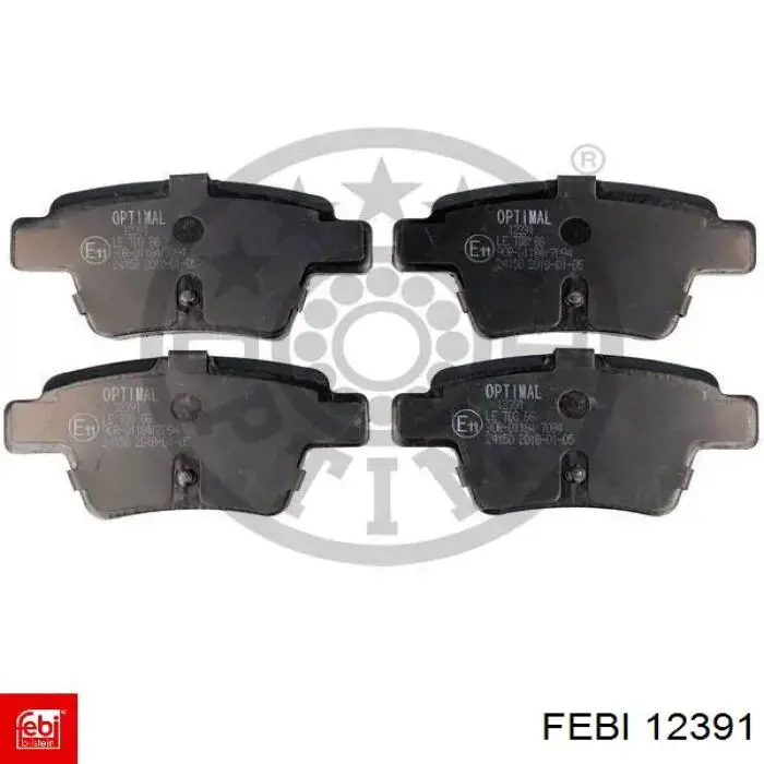 Электровентилятор охлаждения в сборе Febi 12391 цена, от 101.61 USD