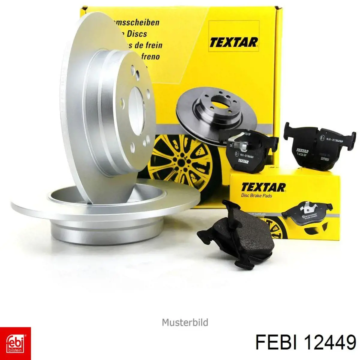 Опора стойки амортизатора переднего Febi 12449 цена, от 17.33 USD