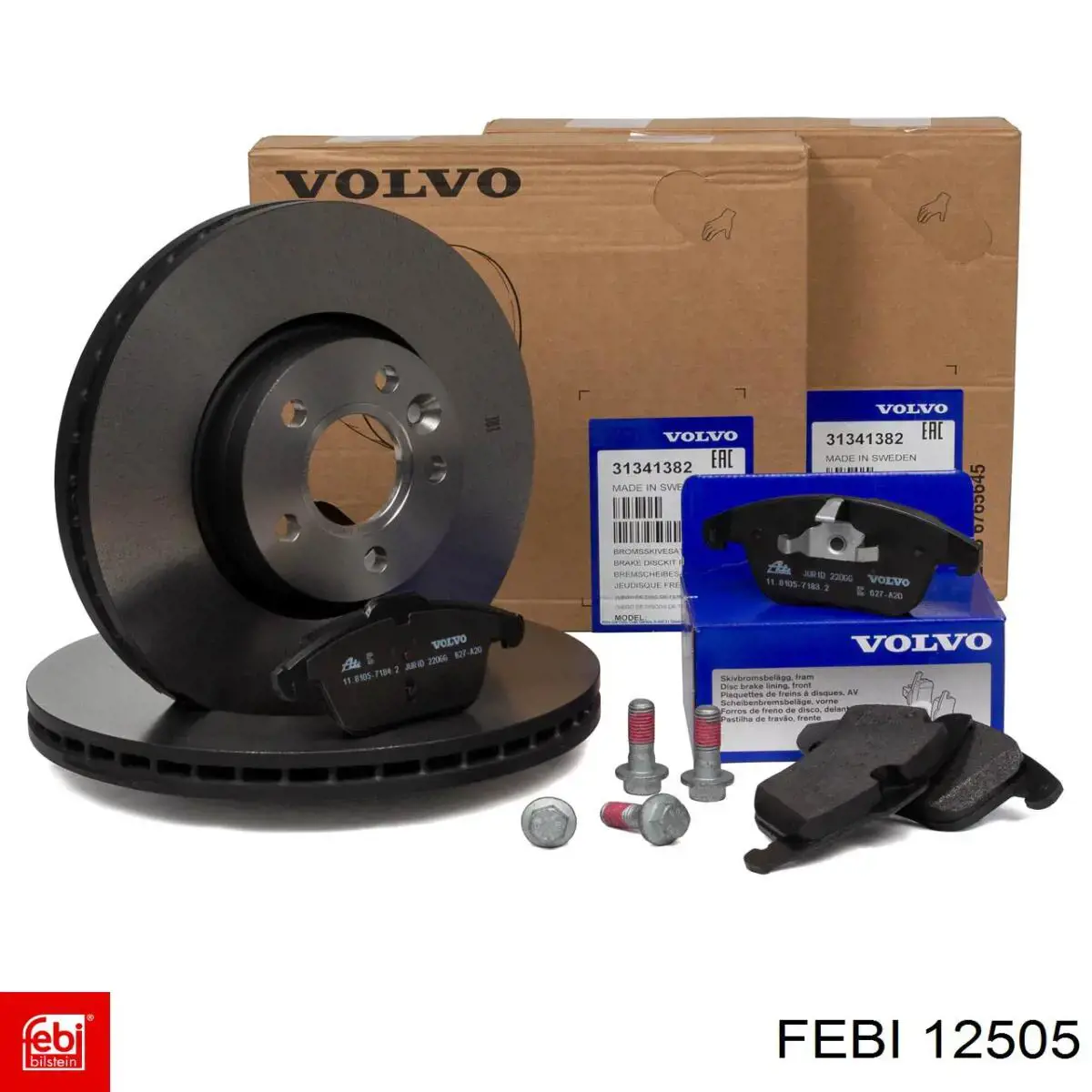 Гидроопора двигателя передняя Febi 12505 цена, от 38.35 USD