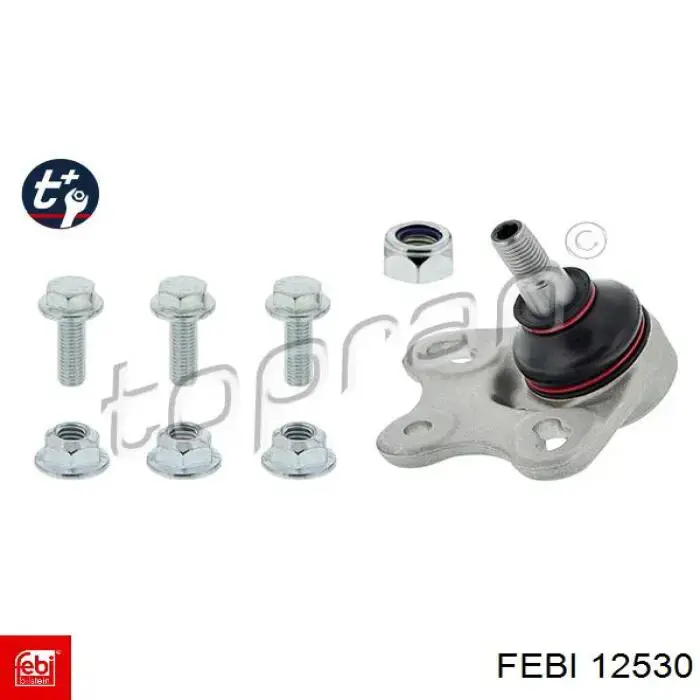 Шаровая опора, нижняя Febi 12530 цена, от 16.44 USD