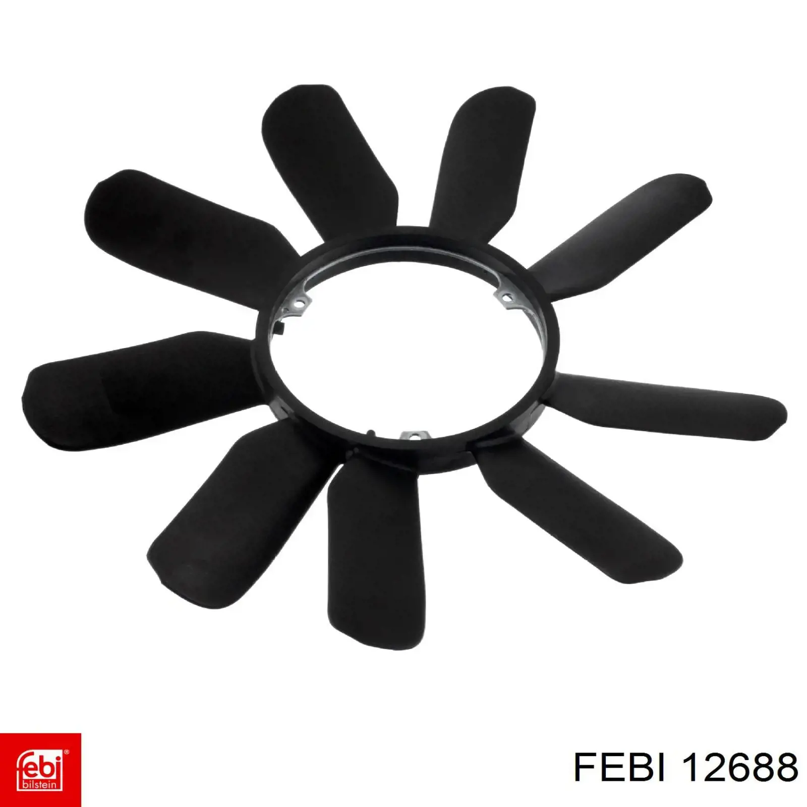 Вентилятор/крыльчатка радиатора охлаждения Febi 12688 цена, от 32.68 USD