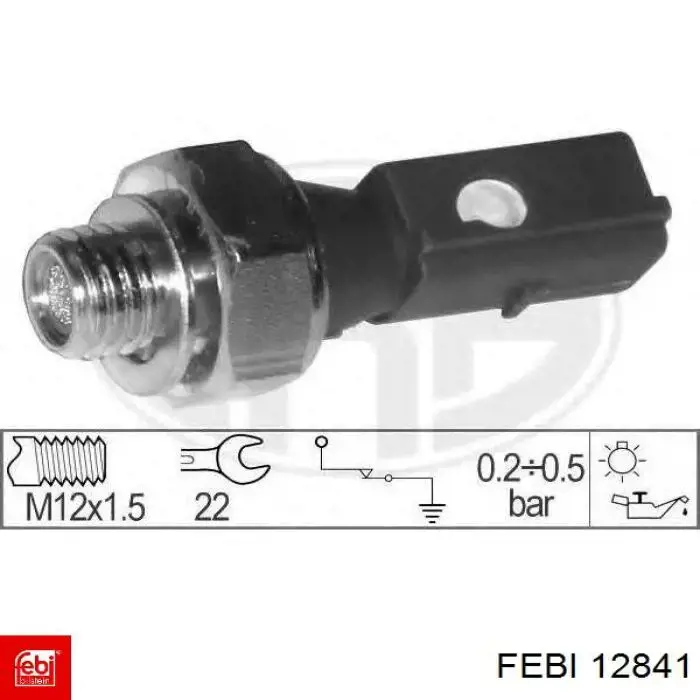 Купить 12841 Febi Амортизационная стойка