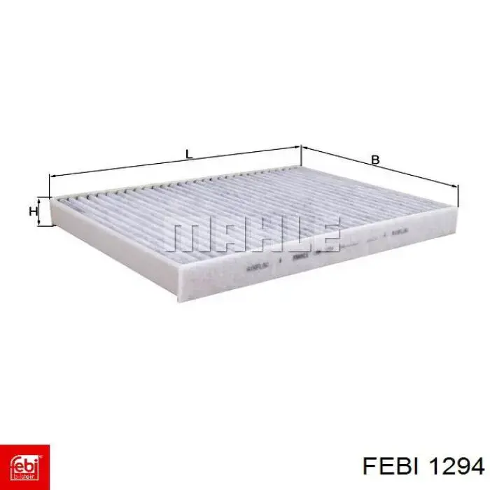 Помпа охлаждения Febi 1294 цена, от 36.30 USD