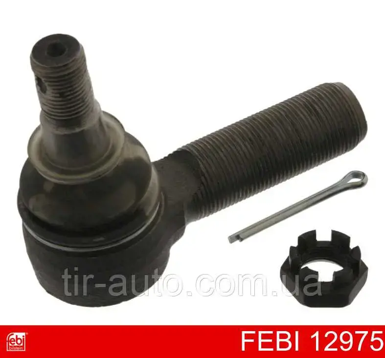 Наконечник поперечной рулевой тяги Febi 12975 цена, от 17.79 USD