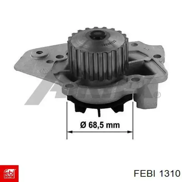 Кронштейн натяжителя приводного ремня Febi 1310 цена, от 19.00 USD