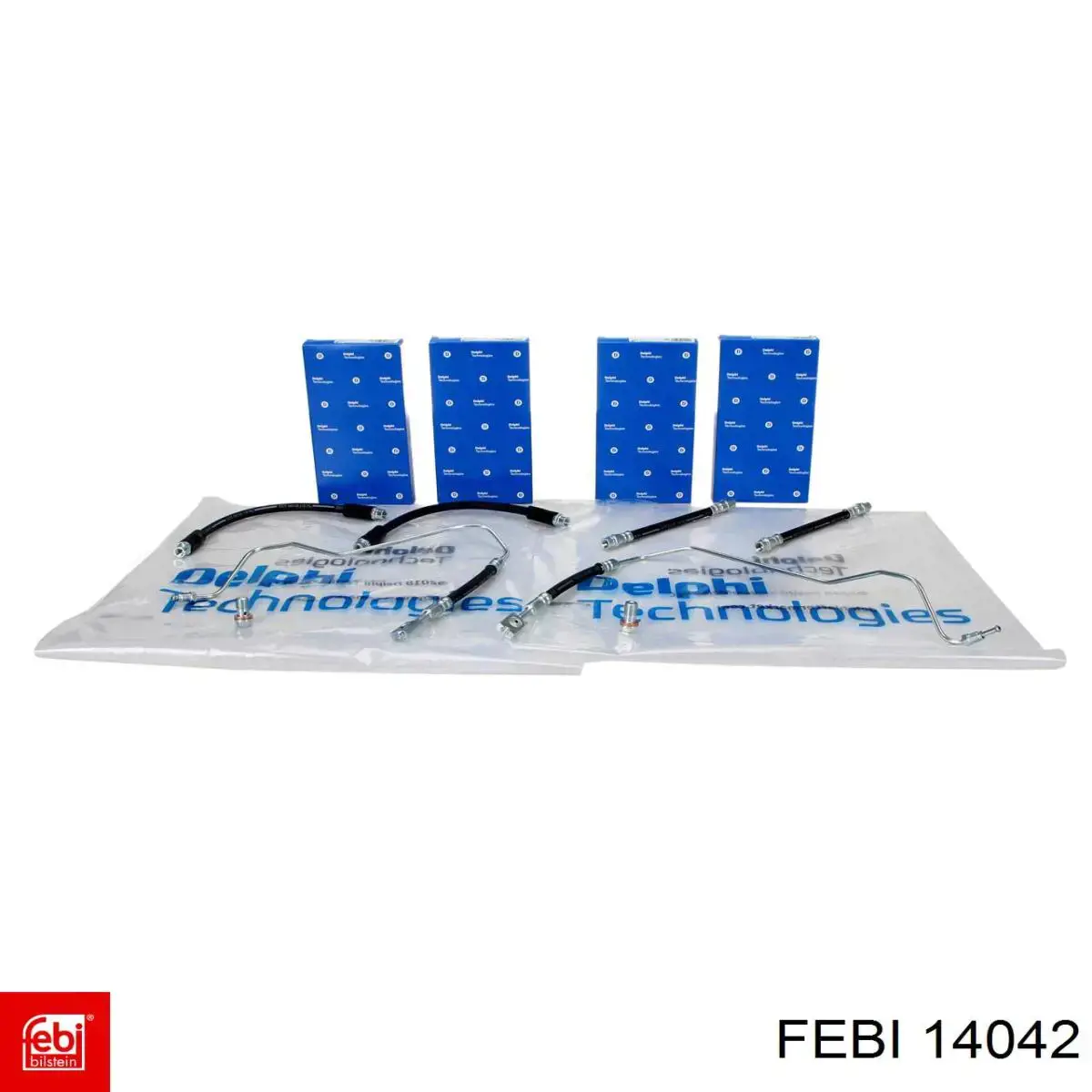 Шланг тормозной передний Febi 14042 цена, от 7.06 USD