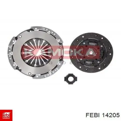 Сальник коленвала коренной Febi 14205