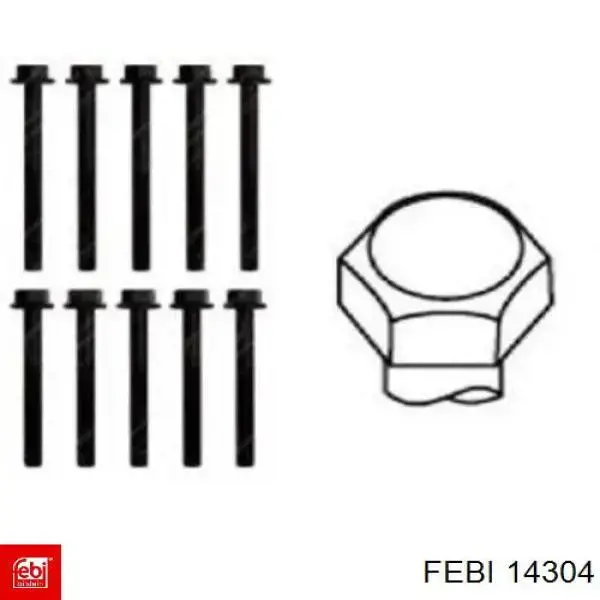 Болт ГБЦ 14304 Febi