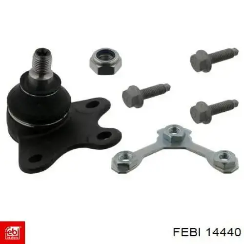 Нижняя левая шаровая опора Febi 14440 цена, от 11.19 USD