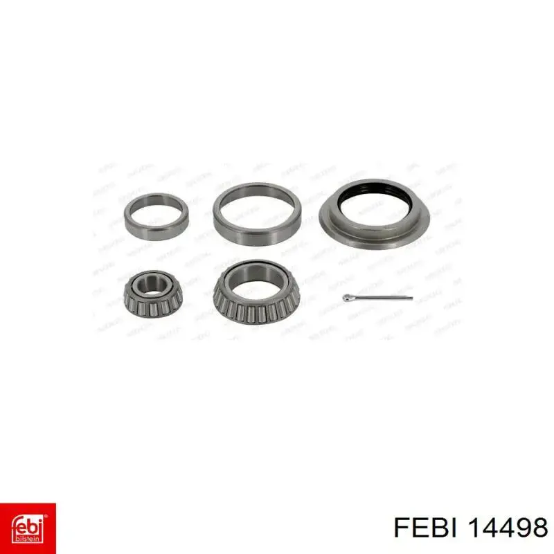 Купить 14498 Febi Подшипник передней ступицы