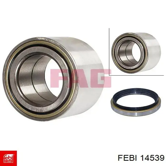 Подшипник задней ступицы 14539 Febi