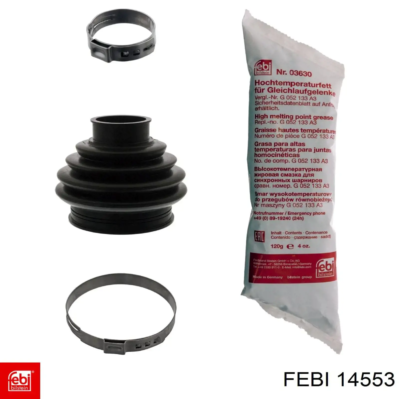 Передняя опора двигателя 14553 Febi