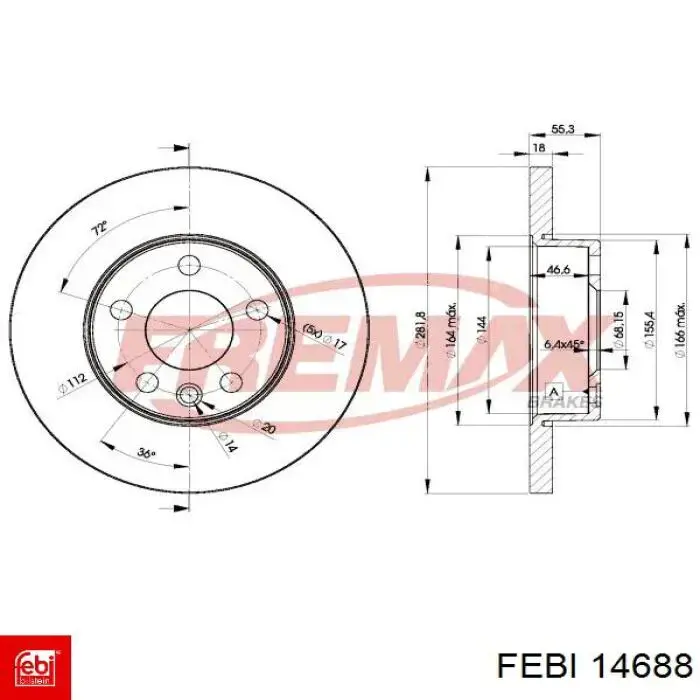 Ремкомплект АКПП 14688 Febi