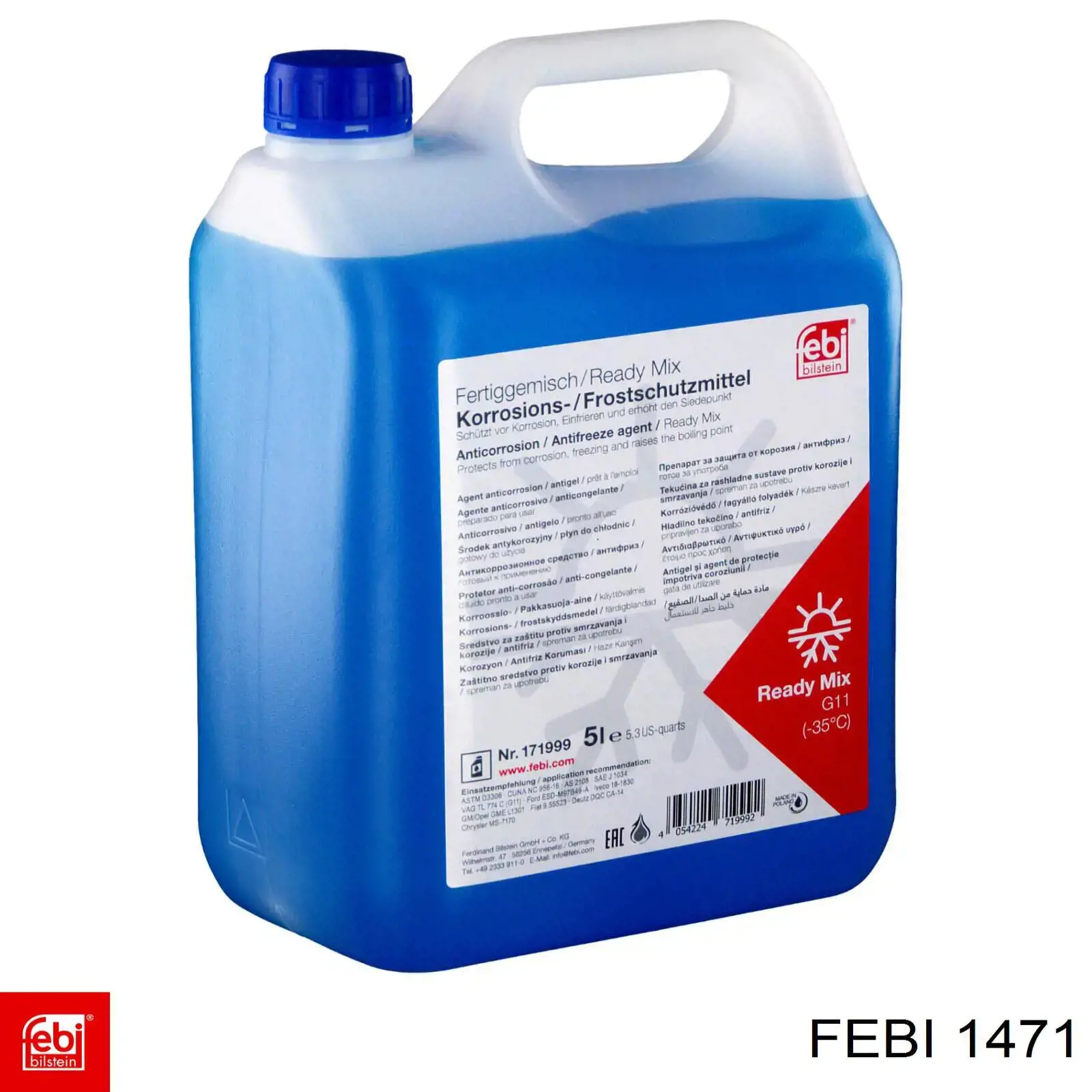 Болт колеса Febi 1471