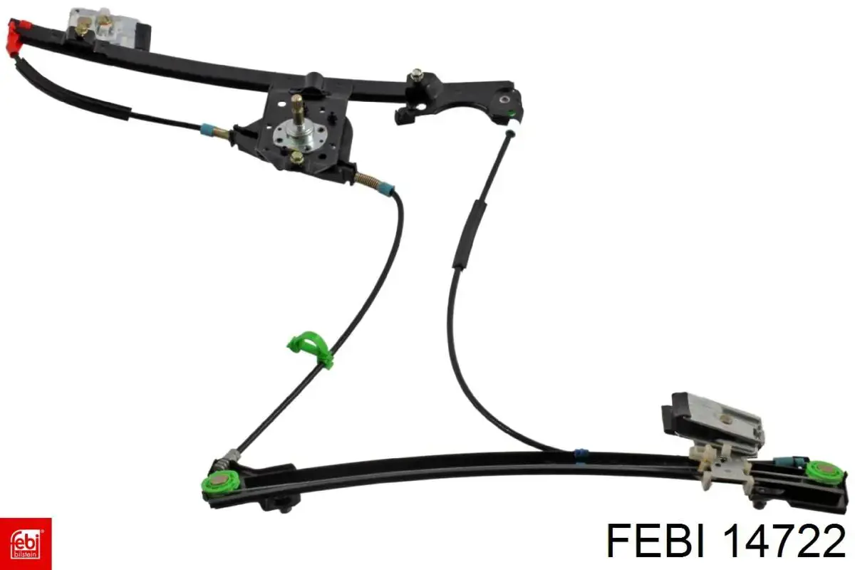 Механизм стеклоподъемника водительской двери Febi 14722 цена, от 36.95 USD