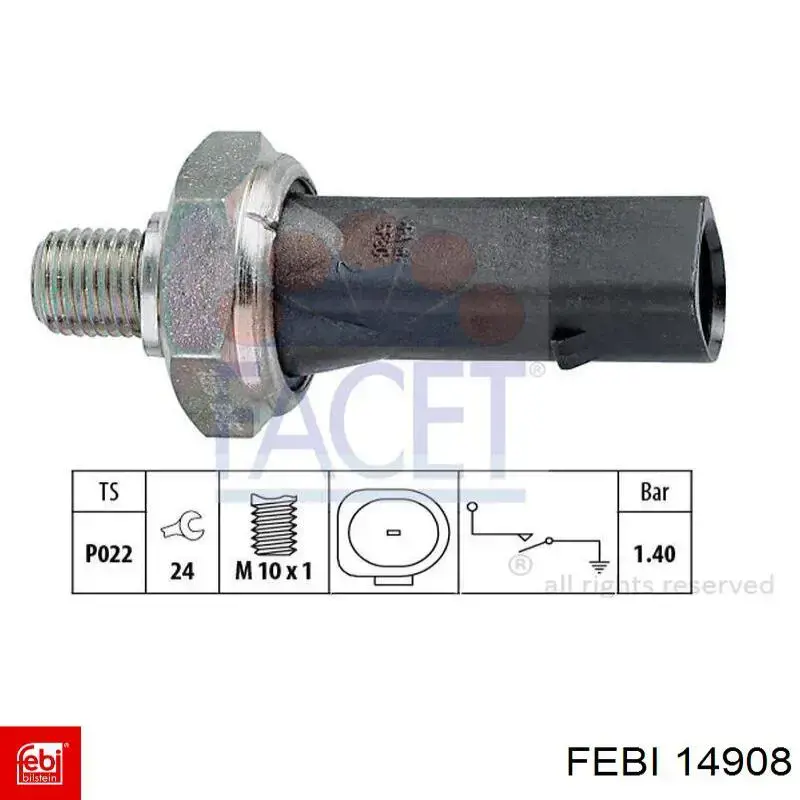 Чехол шруса Febi 14908 цена, от 9.96 USD