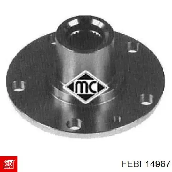 Ступицы передних колес Febi 14967 цена, от 35.24 USD