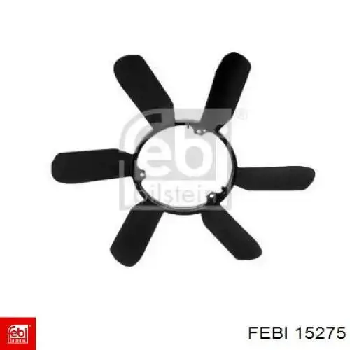 Вентилятор (крыльчатка) радиатора охлаждения Febi 15275