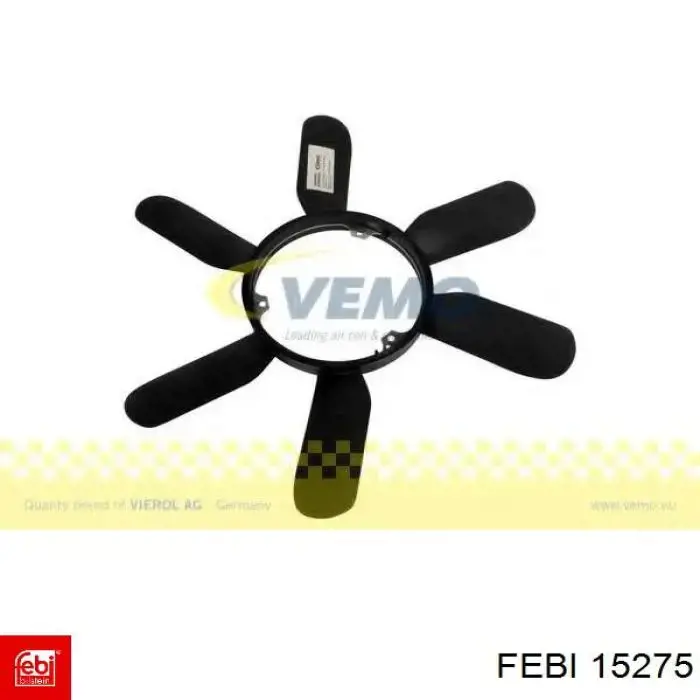 Купить 15275 Febi Крыльчатка радиатора охлаждения