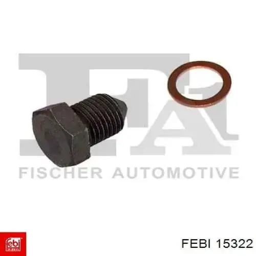 Купить 15322 Febi Пробка поддона двигателя