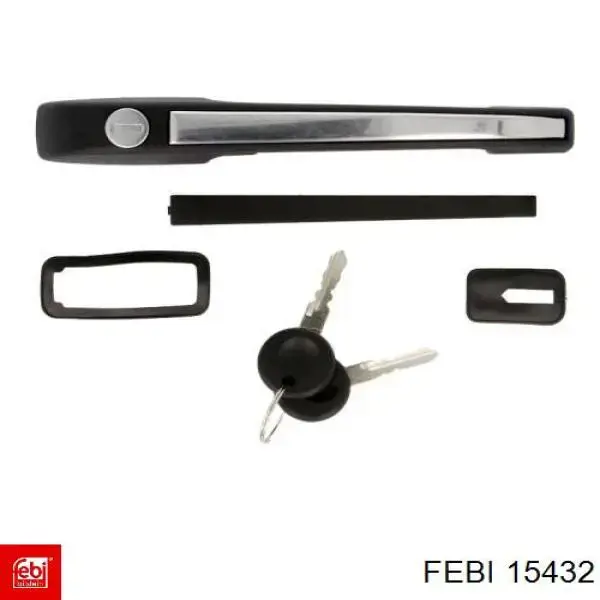 Ручка двери передней наружная левая Febi 15432 цена, от 9.09 USD