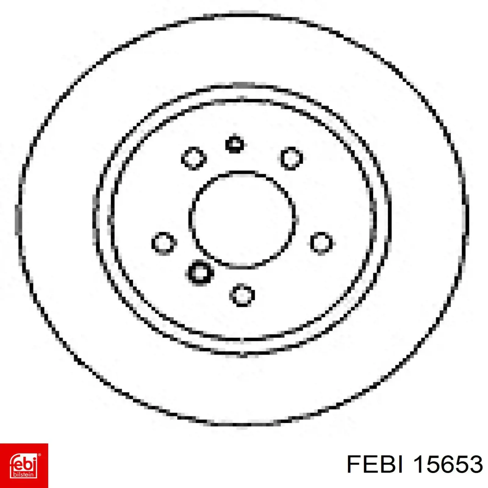 Правая подушка двигателя 15653 Febi