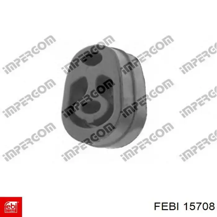 Подушка крепления глушителя Febi 15708 цена, от 2.31 USD