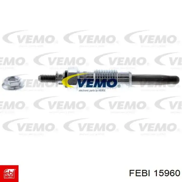 Свечи накала Febi 15960 цена, от 5.81 USD