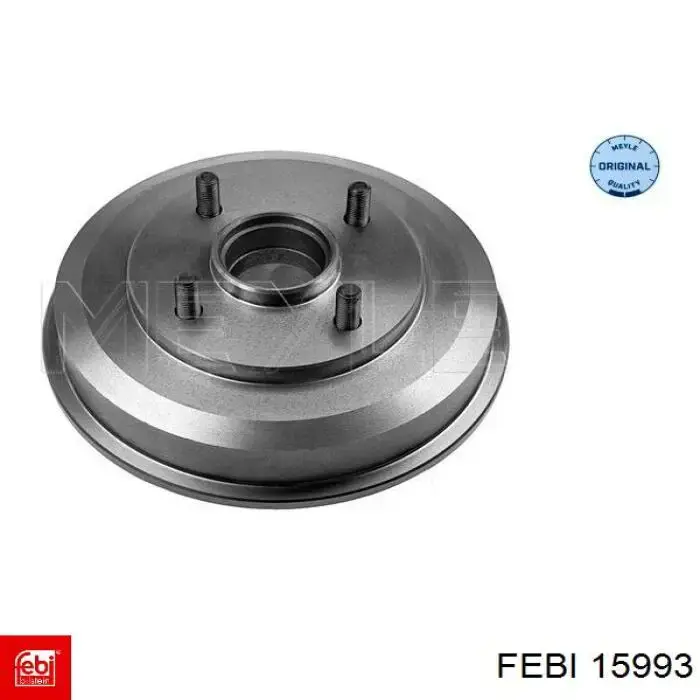 Барабан тормозной задний Febi 15993 цена, от 38.90 USD