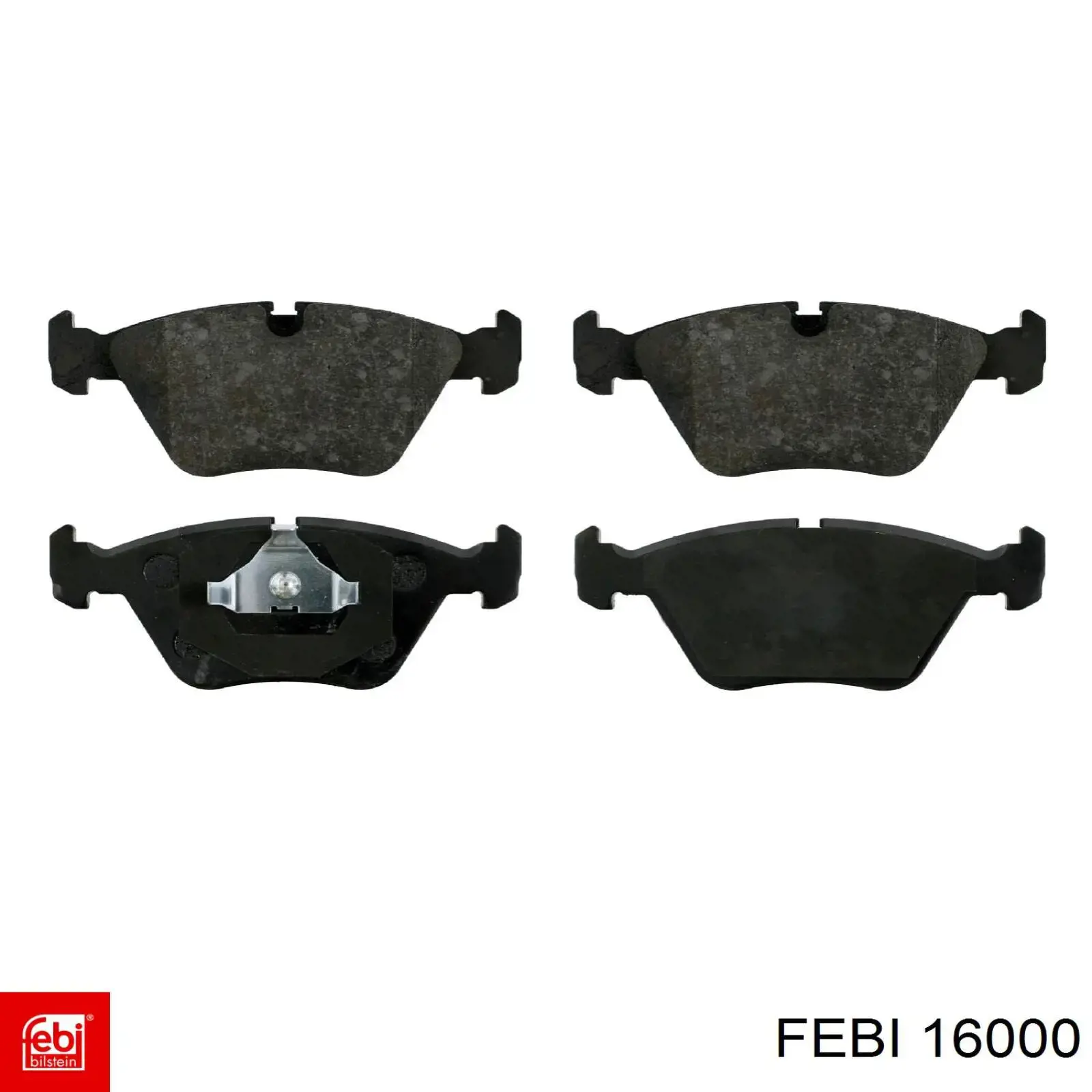 Купить 16000 Febi Колодки тормозные
