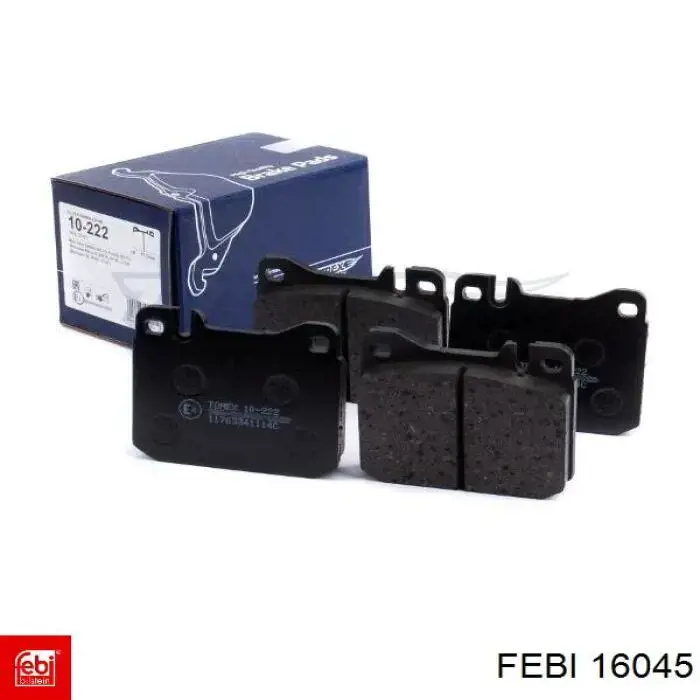 Колодки Febi 16045 цена, от 20.42 USD