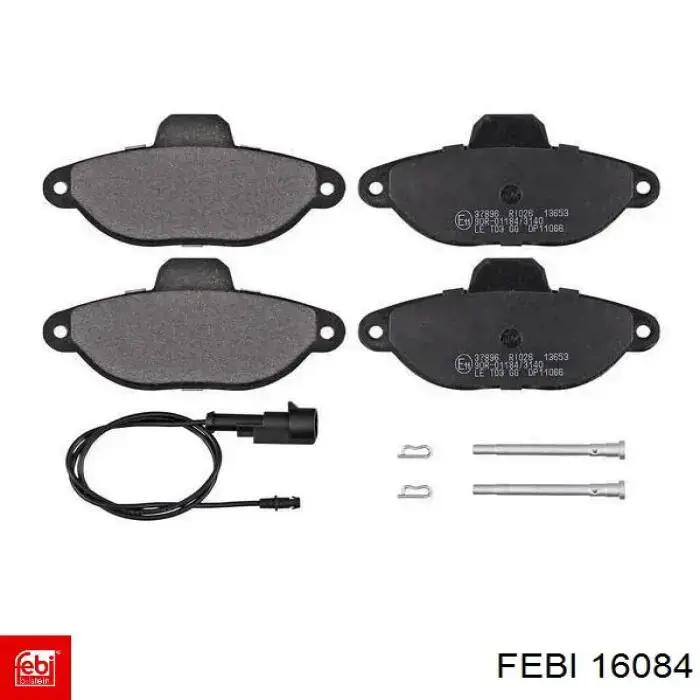 Колодки Febi 16084 цена, от 15.35 USD