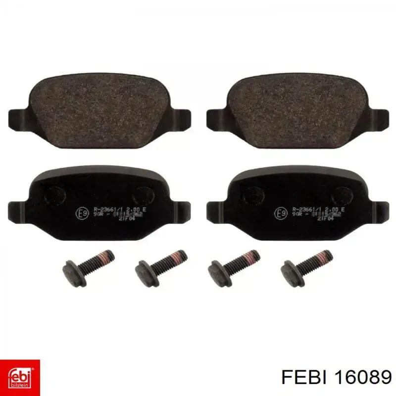 Колодки Febi 16089 цена, от 19.40 USD