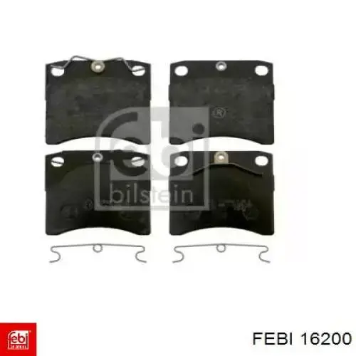 Колодки Febi 16200 цена, от 24.54 USD