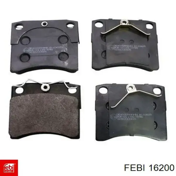 Купить 16200 Febi Колодки тормозные
