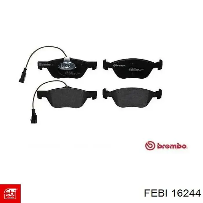 Колодки Febi 16244 цена, от 23.46 USD