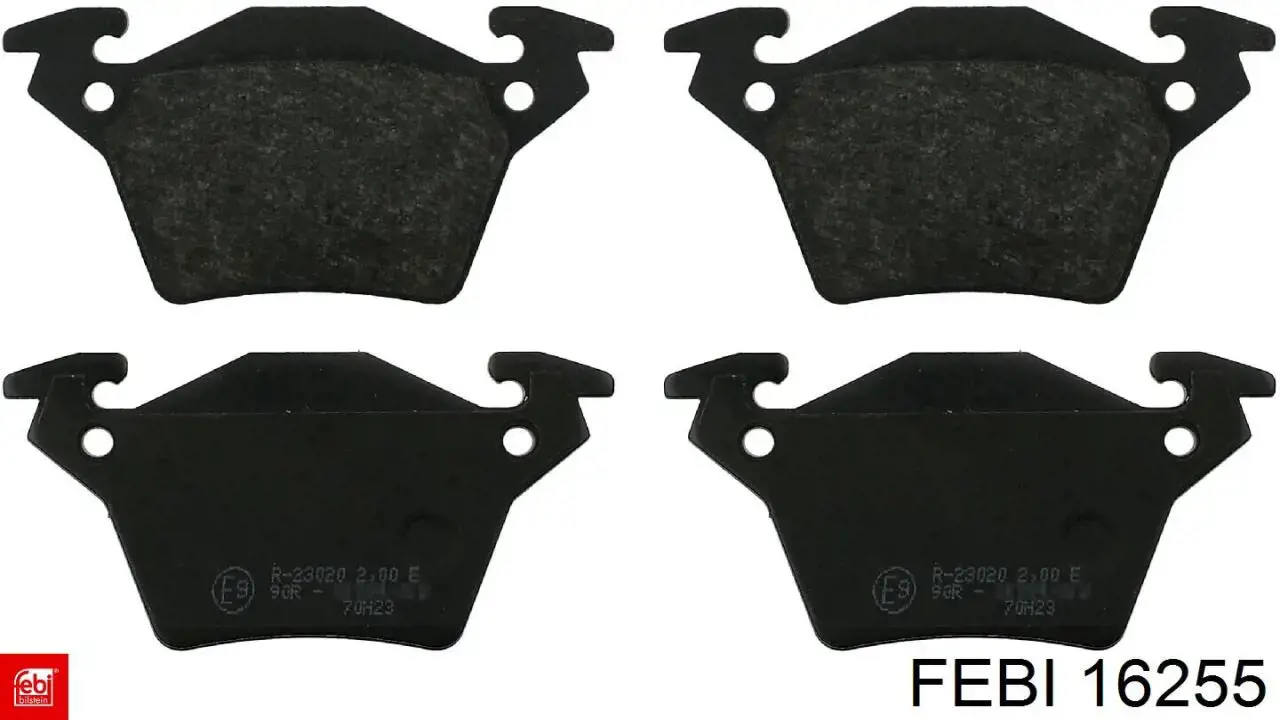 Колодки дисковые  Febi 16255 цена, от 20.65 USD
