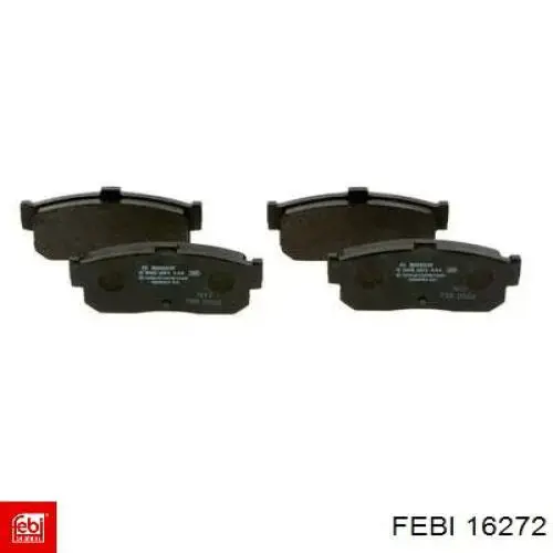 Колодки дисковые  Febi 16272 цена, от 18.34 USD