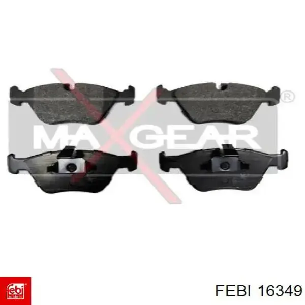 Передние тормозные колодки 16349 Febi