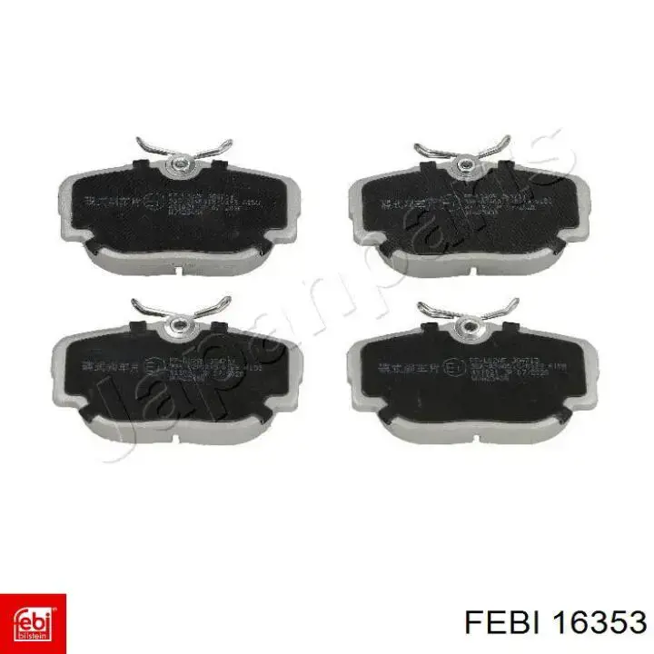 Колодки дисковые  Febi 16353 цена, от 26.61 USD