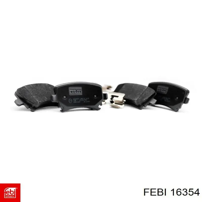 Купить 16354 Febi Колодки тормозные