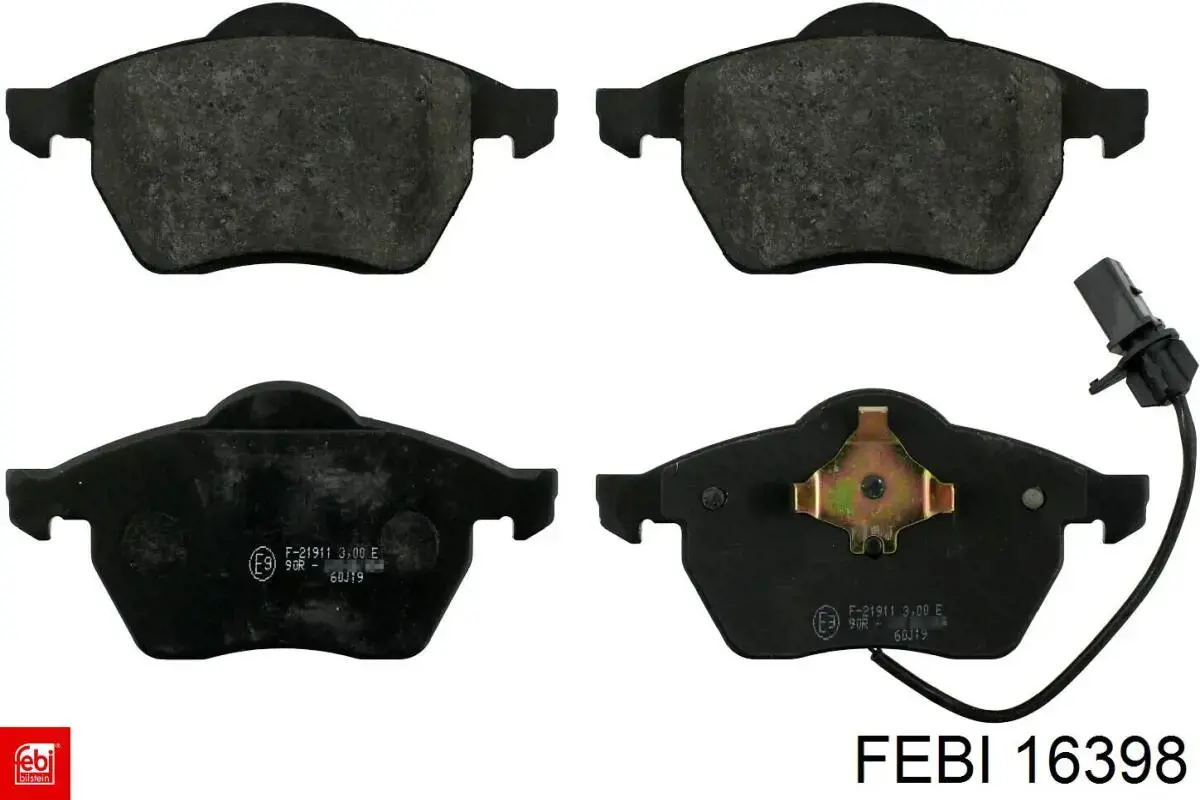 Колодки Febi 16398 цена, от 29.64 USD